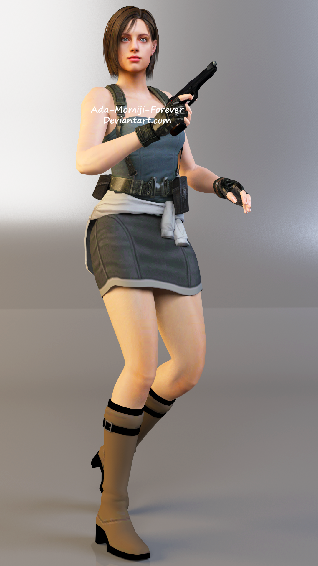 Jill Valentine Biohazard HD Remaster Render