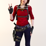 Claire Redfield Sniper Outfit Render