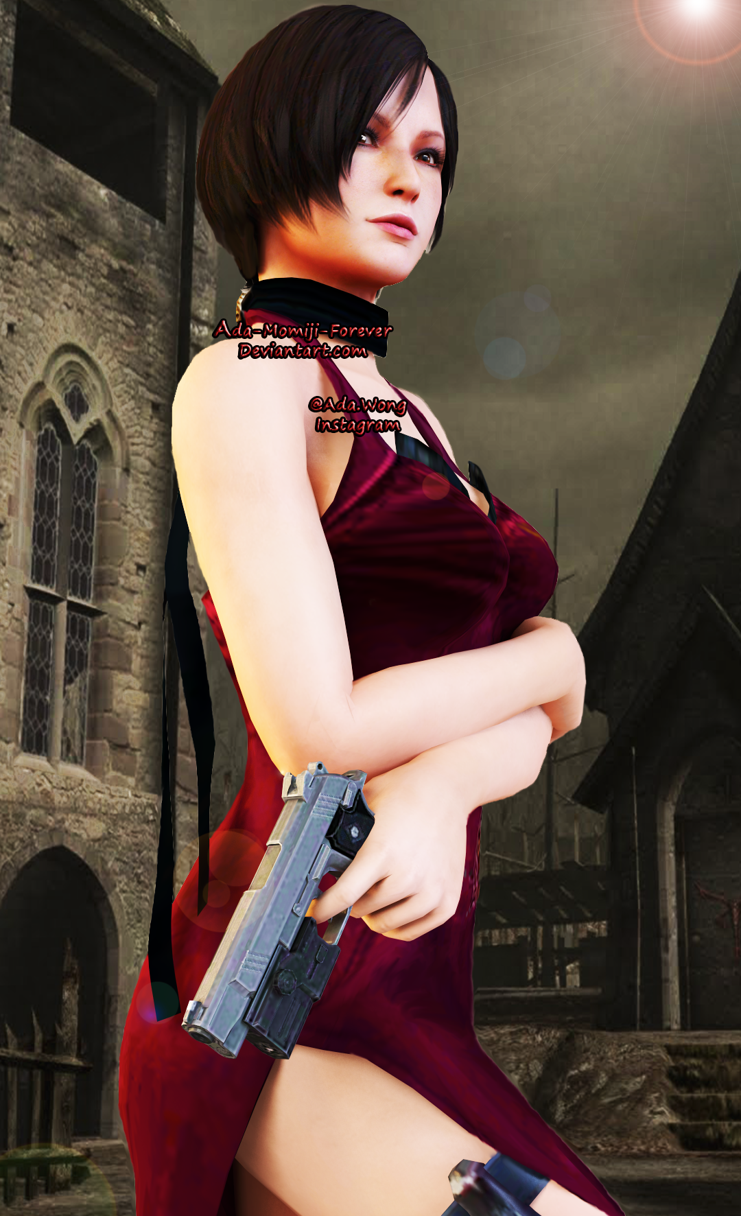 Ada Wong from Resident Evil 4 Remake by KatanaVibe on DeviantArt