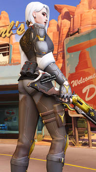 Ashe from Overwatch Render