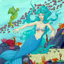 Memphis the Mermaid - Redraw