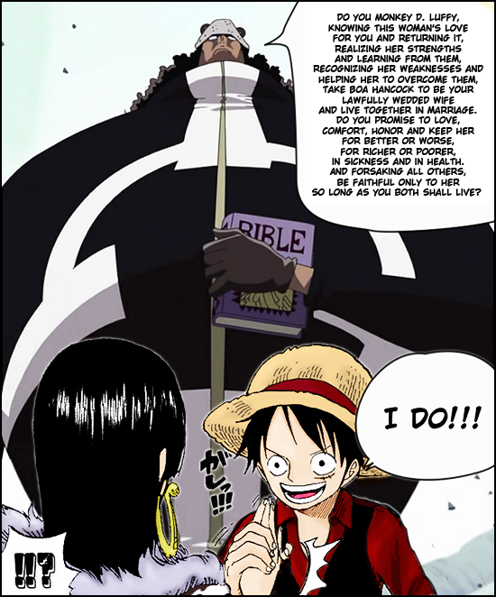 Luffy x Hancock 01