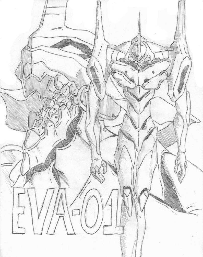 Eva R 21 Evangelion: EVA-01 by Mauroboo on DeviantArt
