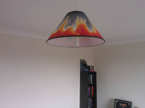 Fiery Lampshade