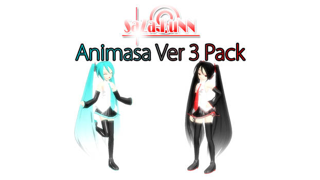 [MMD] Animasa Miku Ver 3.0 Pack +DL