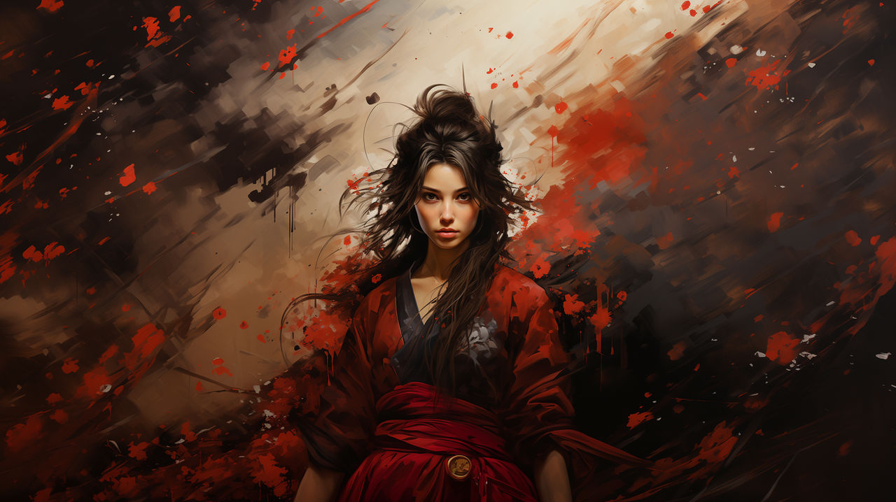 Female Samurai REANE by DANLOE on DeviantArt