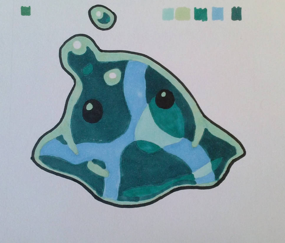 Puddle Slime - Slime Rancher study by Linkark on DeviantArt