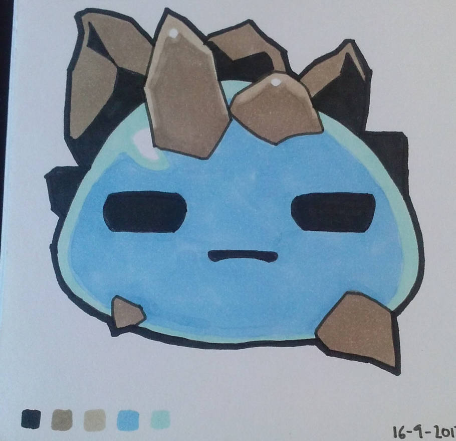 Rock Slime - Slime Rancher Study by Linkark on DeviantArt