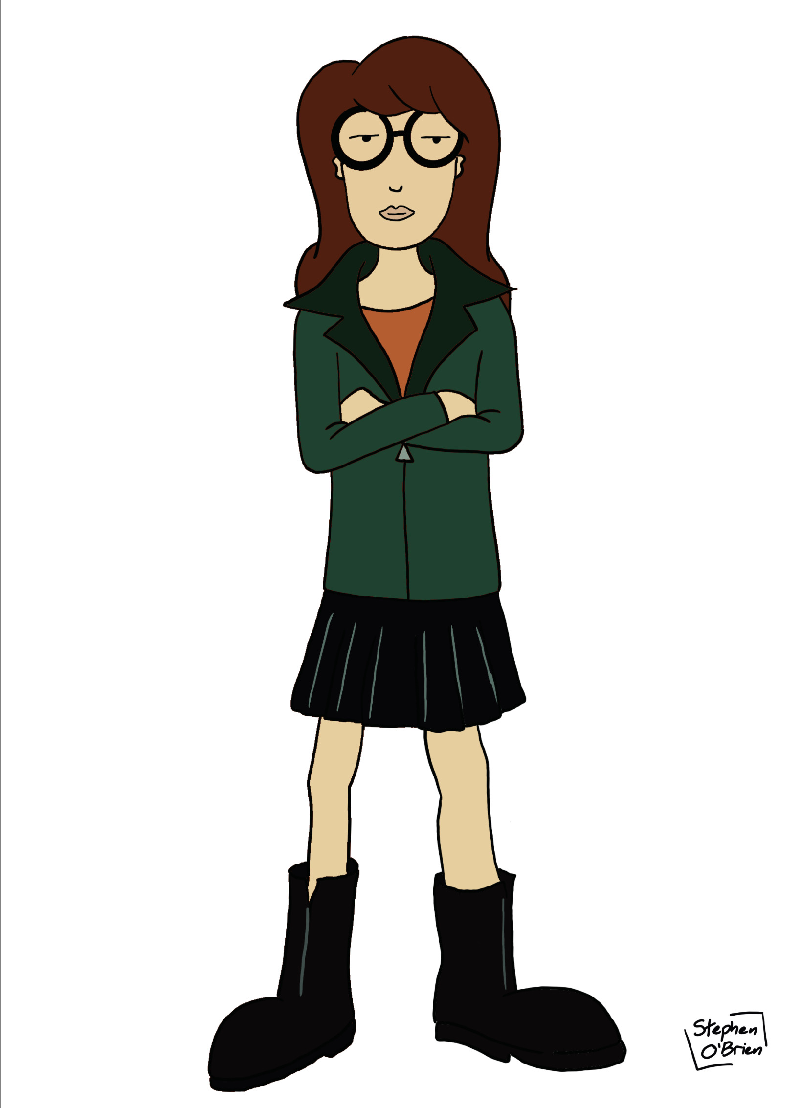 Daria Morgendorffer. by StephenOBrien666 on DeviantArt