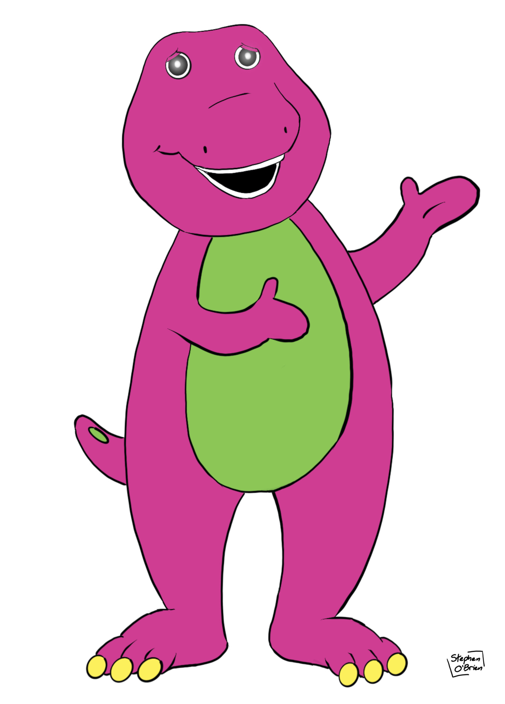 Barney the Dinosaur. by BaileyDowns on DeviantArt