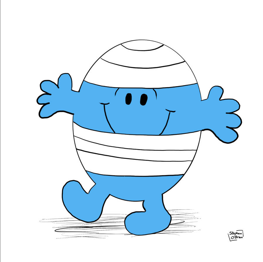 Mr. Bump from Mr. Men. by StephenOBrien666 on DeviantArt