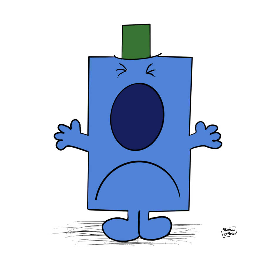 Mr. Grumpy from Mr. Men. by StephenOBrien666 on DeviantArt