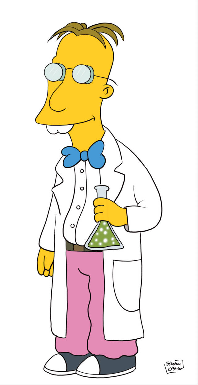 Profeeor Frink Professor John I.Q. Nerdelbaum Frink Jr. by StephenOBrien666 on DeviantArt