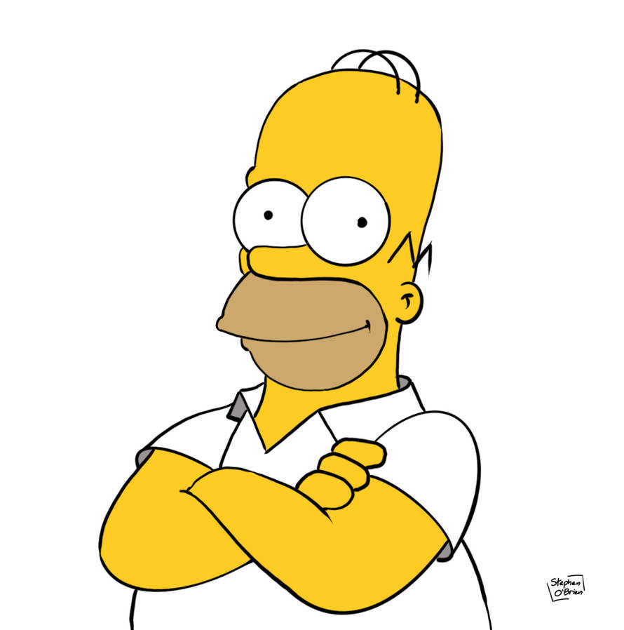 Homer Jay Simpson (The Simpsons) by StephenOBrien666 on DeviantArt
