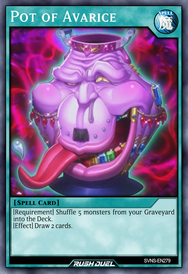 Pot of Avarice by Yoshi80 on DeviantArt