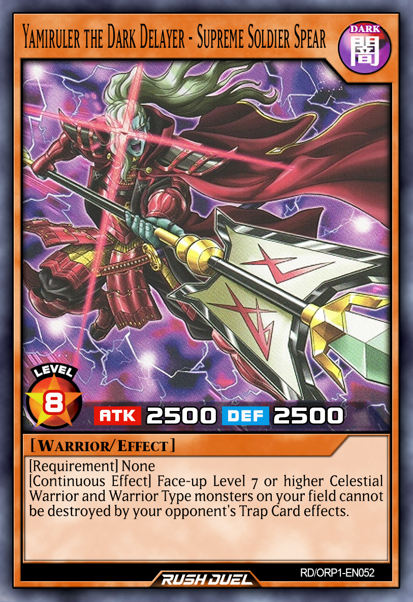 Yamiruler the Dark Delayer - Supreme Soldier Spear by Yoshi80 on DeviantArt