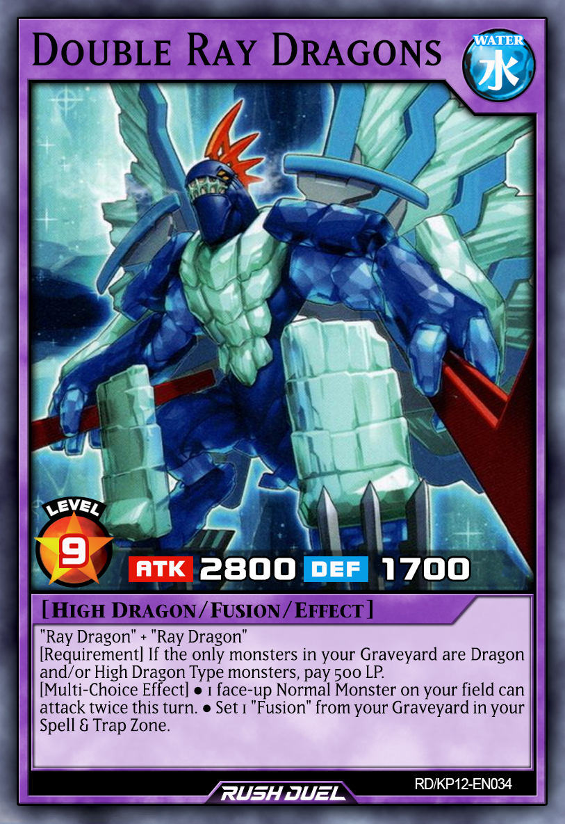 Dragon Ray R Double Ray Dragons by Yoshi80 on DeviantArt
