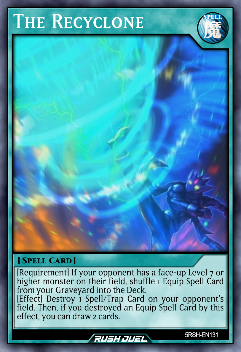 yugioh recycle spell cards Yu-Gi-Oh! - Speed Duel: Battle City Box Select 1 Spell Card from your Graveyard and add it to your hand. Generic (extra deck) way to