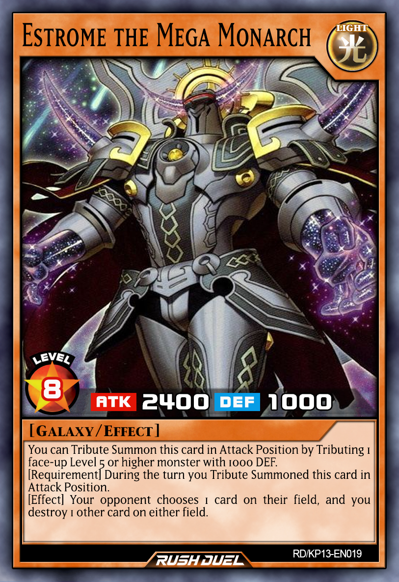 yugioh mega monarch cards Thestalos the GFTP-EN082 1st Edition Ultra Rare NM Mint / near mint condition trading card Estrome the Mega Monarch by