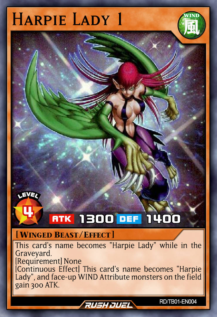 Harpie Lady 1 By Yoshi80 On DeviantArt harpie-lady-1-by-yoshi80-on-deviantart