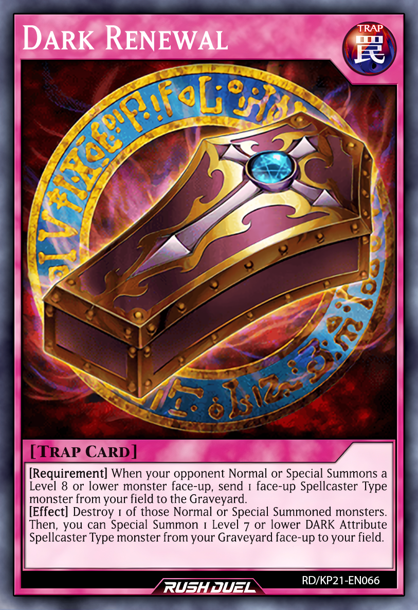 dark renewal yugioh card : YGLD-ENB00 1st Ed Secret Rare It arrives in great condition and is perfect for completing a dark magician deck Dark Renewal - SBC1-ENG19 -