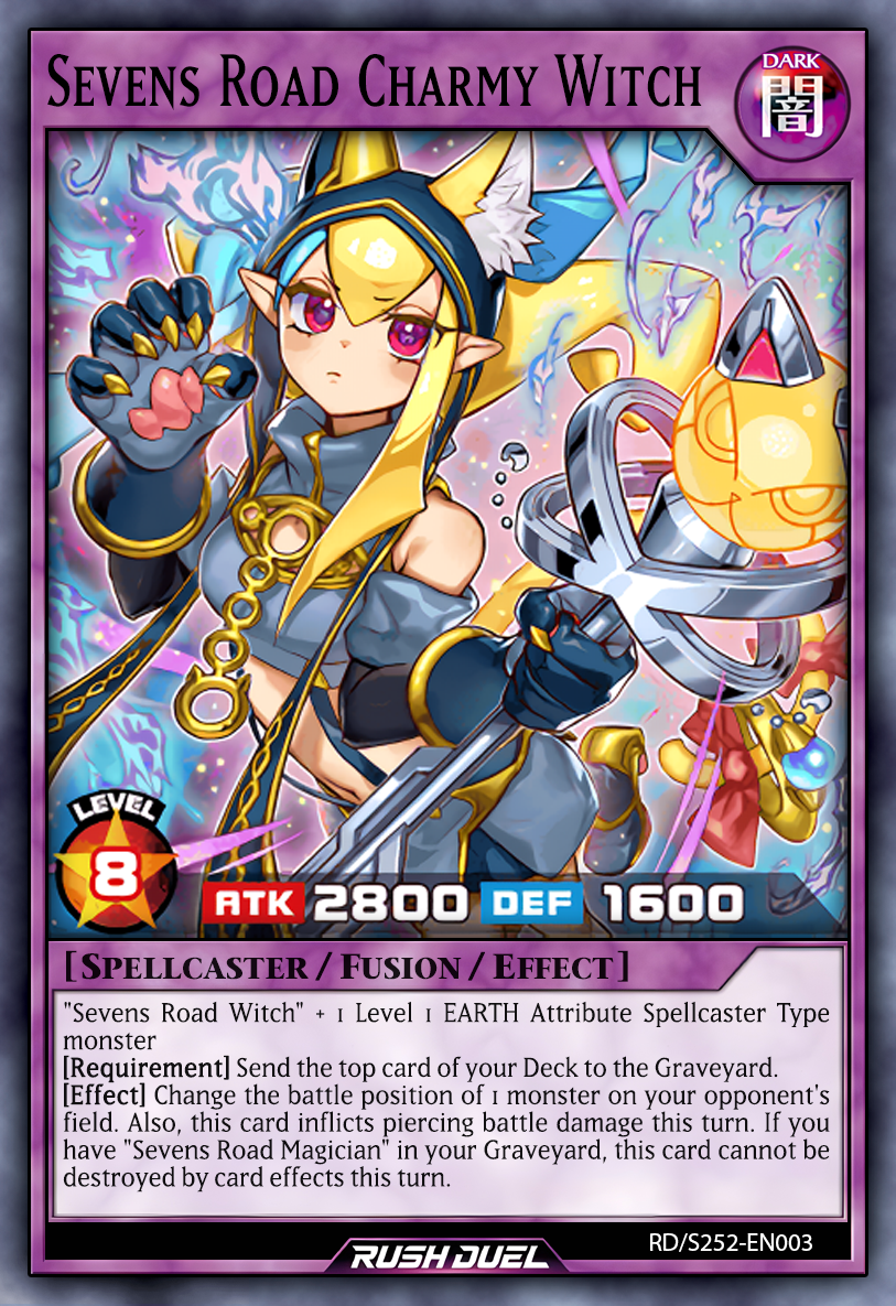 Yu-Gi-Oh! Japanese Card Sevens Road Witch Rare Lightly Played Condition Yu-Gi-Oh! Japanese Card Sevens Road Witch Rare Lightly Played Condition