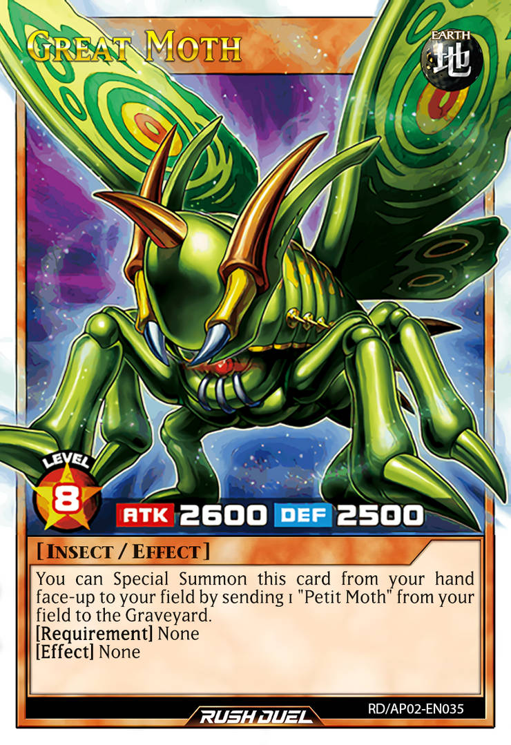 great moth yugioh card Yu-Gi-Oh! - Perfectly Ultimate (TSC-001) Age Group Great Moth (FMR) - Yugipedia