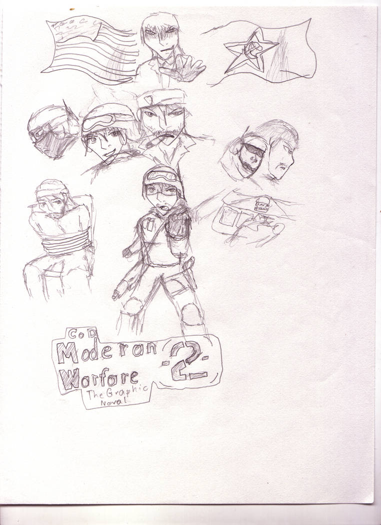 CoD MW2 Comic cover by Huxley17 on DeviantArt