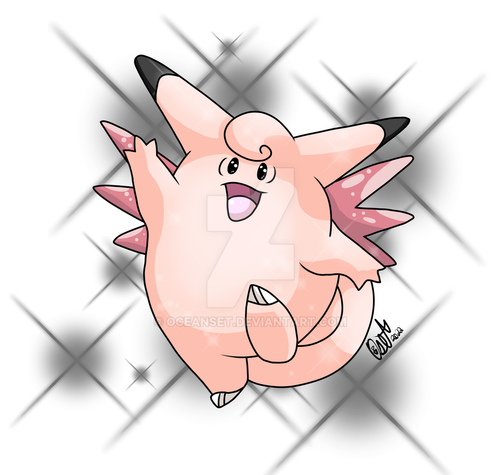 . Clefable . by Oceanset on DeviantArt