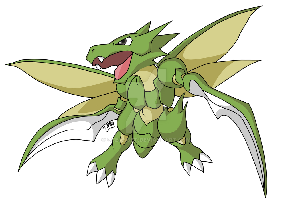 .: Scyther :. by Oceanset on DeviantArt