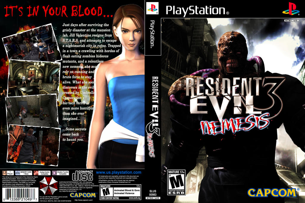 Резидент пс3. Resident Evil 3 ps1 обложка. Resident Evil 3 1999 обложка.