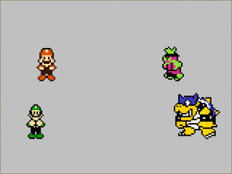 Mario and Luigi RPG on NES