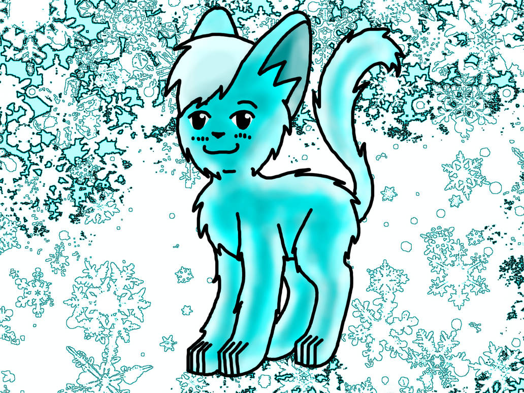 Icecat Deviantart Ice cat by Giftblick on DeviantArt