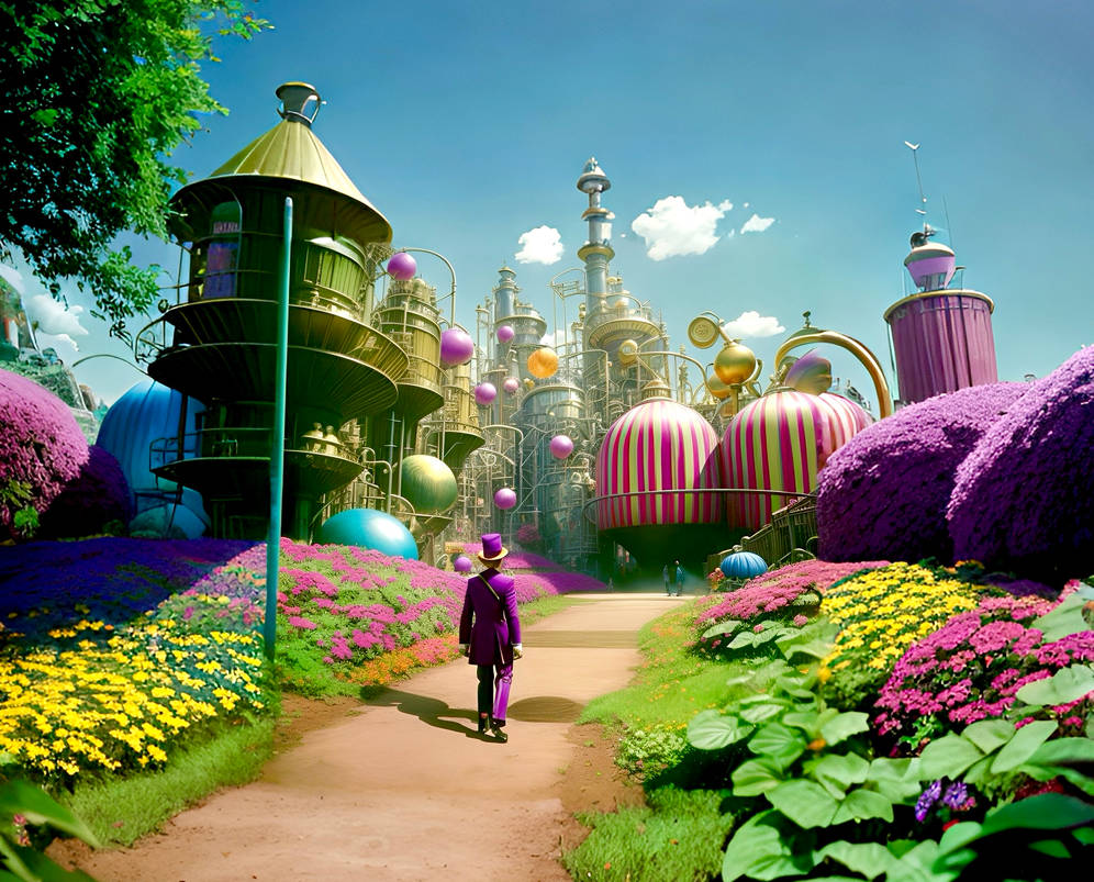 Checklace Factory Layout Willy Wonka and the Chocolate Factory 1 by KellyLynnMartin on DeviantArt