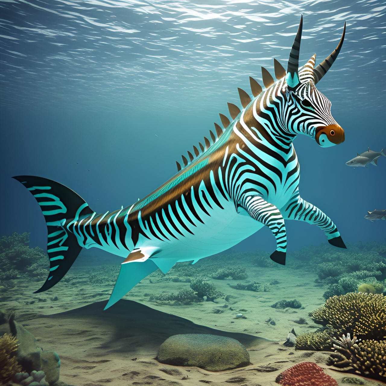 Godzilla Zebra Bullhead Shark 4 by KellyLynnMartin on DeviantArt