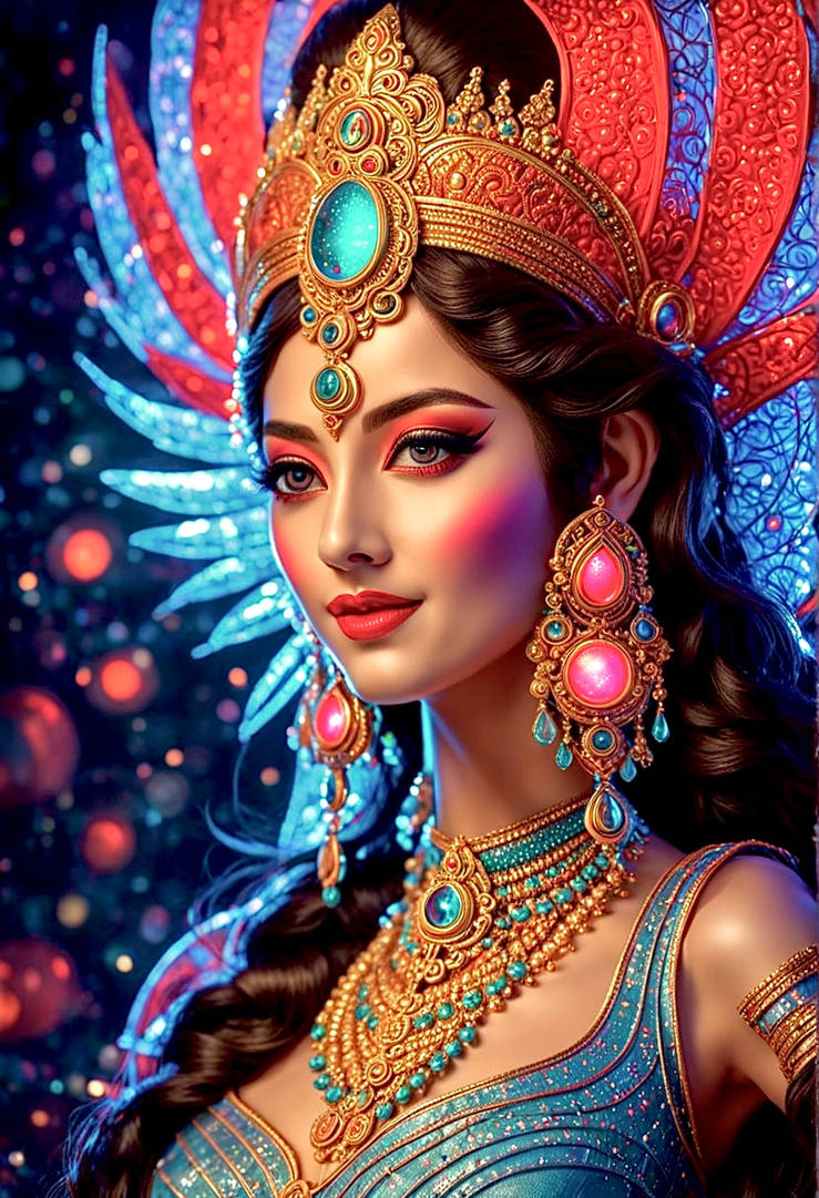 Goddess Durga 3 by KellyLynnMartin on DeviantArt