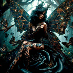 The Black Rose Butterfly 4