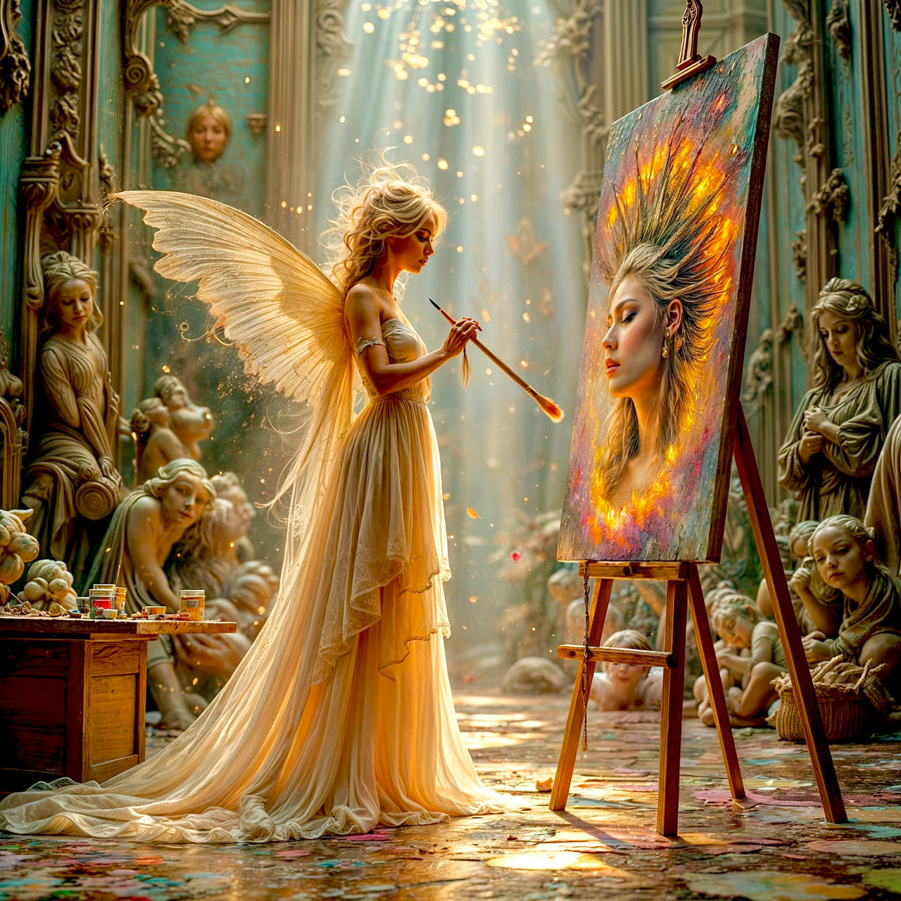 The Studio of Sofia the Art Goddess