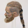 1:6 scale Ragnar Lothbrok custom headsculpt 