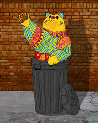 Trashcan Bear