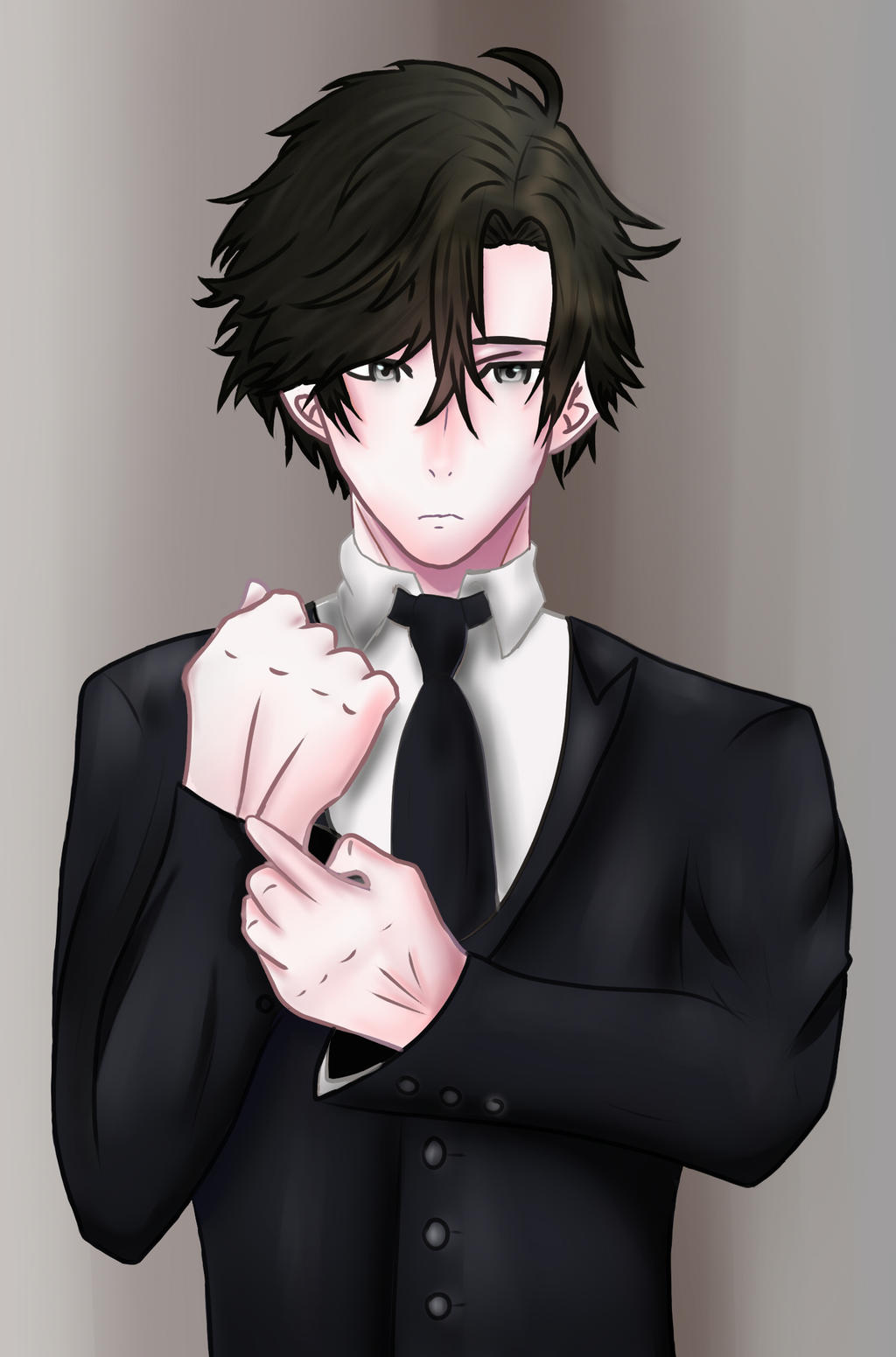 Jumin Han from mystic messenger by Stripecartoons on DeviantArt