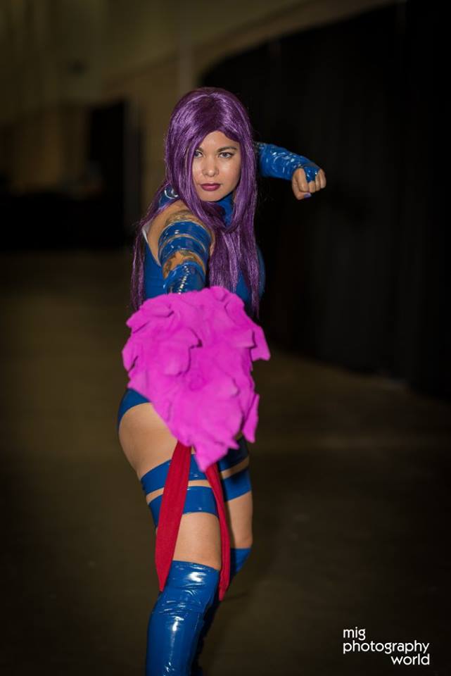 Psylocke Cosplay - Comikaze 2014