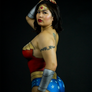 Happy Hump Day Wonder Woman body painting