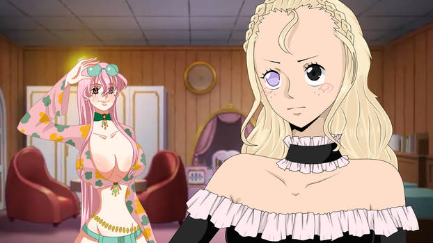 Collab Sasha an Chizuru One Piece OC