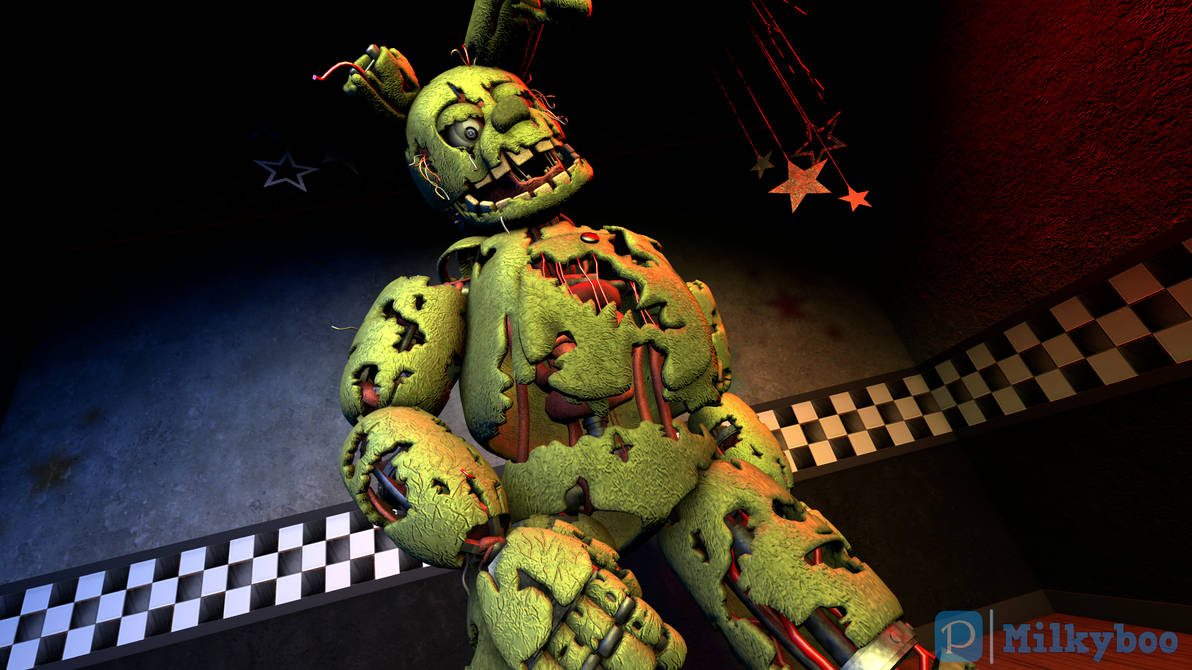 Spring Trap Alone Springtrap 1 by milkyboo898 on DeviantArt