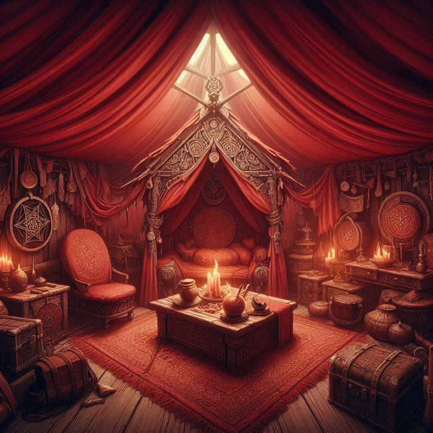 Diviners Tent Tent by Eduard0314 on DeviantArt