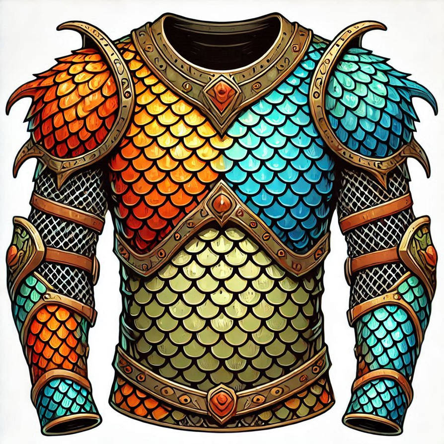 Scalebound Armor Scale Armor by Eduard0314 on DeviantArt