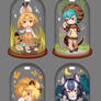 Kemono Friends terrariums