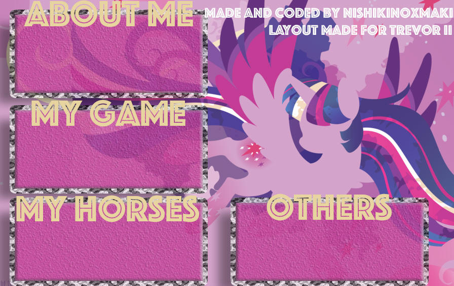 Twilight Sparkle Layout by NishikinoxMaki on DeviantArt