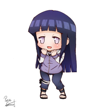 Hinata Chibi - Desenho de babi_m_e - Gartic